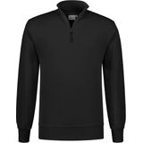 Santino - Roswell Zipsweater - Black - Katoen