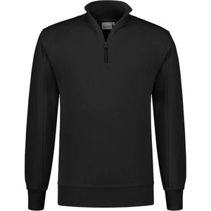 Santino - Roswell Zipsweater - Black - Katoen