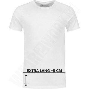 Santino T shirt extra lang Jace plus