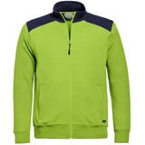 Santino Toronto 2color Zip sweatjack (320g/m2) - Limegroen | Marine