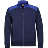 Santino Toronto 2color Zip sweatjack (320g/m2) - Marine | Blauw