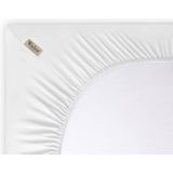 Walra Hoeslaken Jersey Stretch 100% Katoen Wit