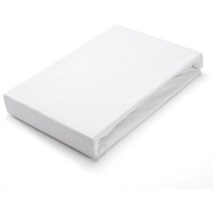 Walra Hoeslaken Jersey Stretch Topper - 140x200/210 - 100% Katoen - Wit