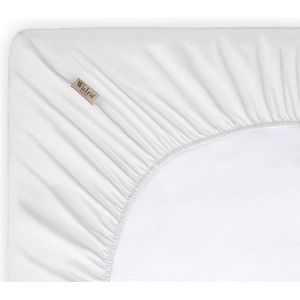Walra Hoeslaken Crispy Cotton - 140x200 - 100% Katoen - Wit
