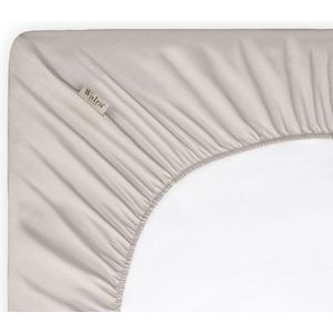Walra Hoeslaken Crispy Cotton - 90x200 - 100% Katoen - Zand