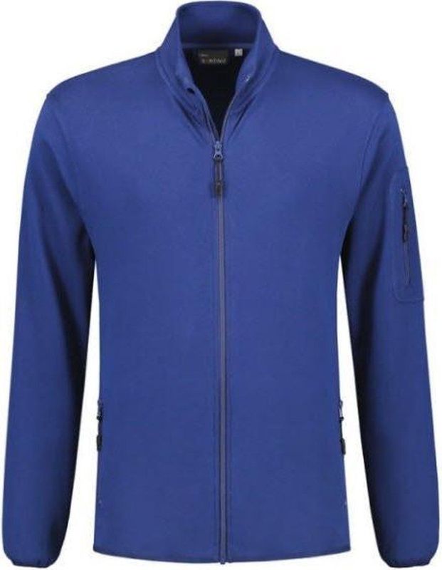 Santino Berlin Sweatvest lange mouwen +Rits - Blauw