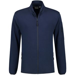 Santino Berlin Sweatvest lange mouwen +Rits - Marine