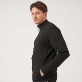 Santino Berlin Sweatvest lange mouwen +Rits - Marine