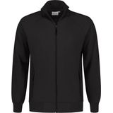 Santino Reno Hooded sweater lange mouwen +Rits - Zwart