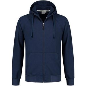 Santino Reno Hooded sweater lange mouwen +Rits - Marine