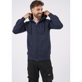 Santino Reno Hooded sweater lange mouwen +Rits - Marine