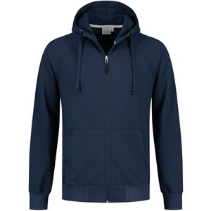 Santino Reno Hooded sweater lange mouwen +Rits - Marine