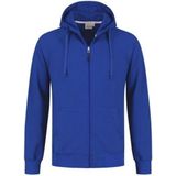 Santino Reno Hooded sweater lange mouwen +Rits - Blauw