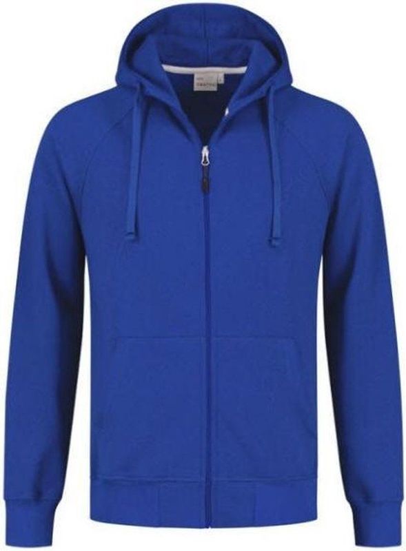 Santino Reno Hooded sweater lange mouwen +Rits - Blauw