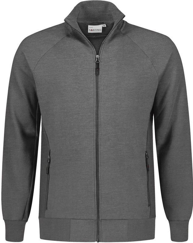 Santino Ralph Sweatvest Dark Grey maat XS