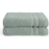 Gastendoek Byrklund Bath Basics Zee Blauw Katoen 