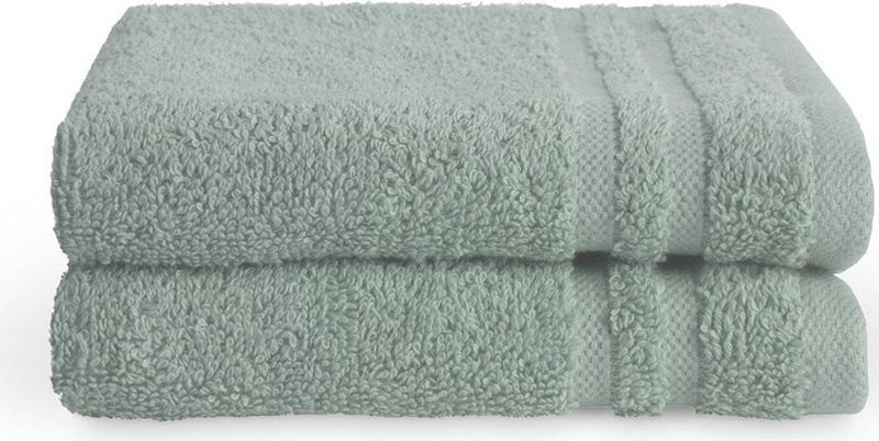 Gastendoek Byrklund Bath Basics Zee Blauw Katoen 