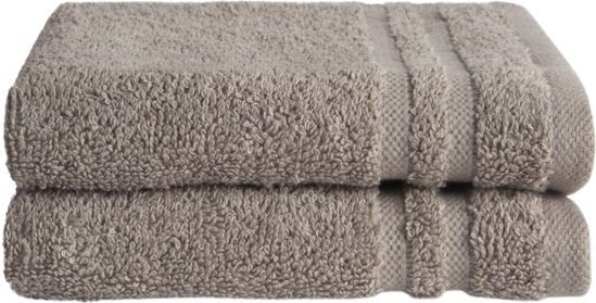 Byrklund - Gastendoek - Taupe - 30 x 50 cm - 2 Stuks