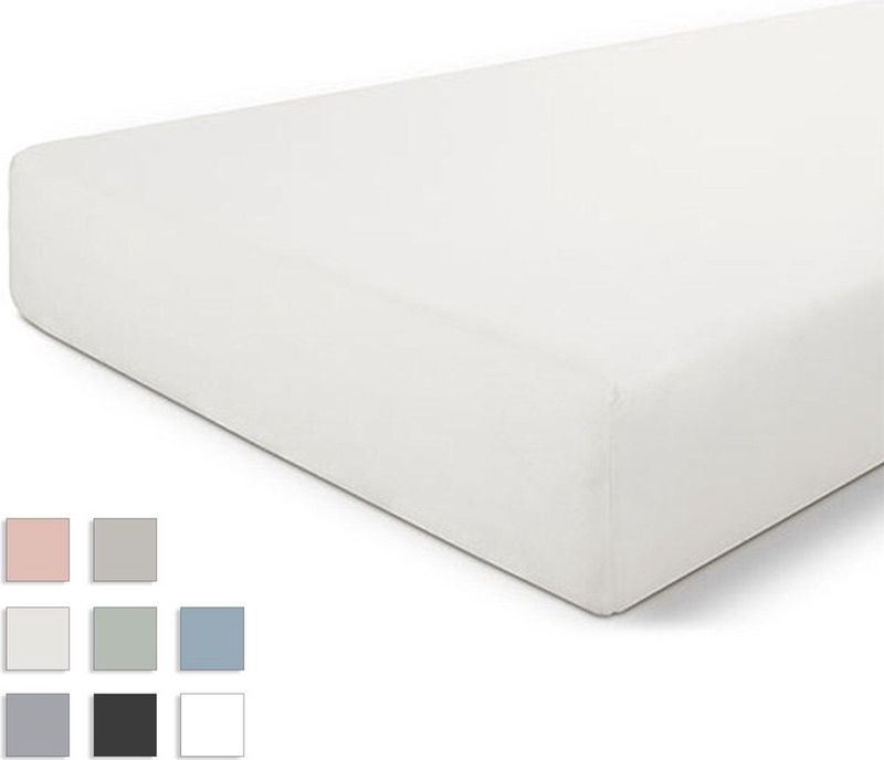 Hoeslakens - Katoen - Wit