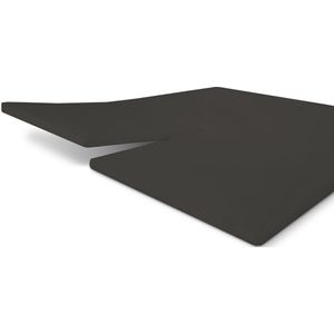 Splittoper Hoeslaken - Antraciet - Katoen - 180x210cm - Byrklund