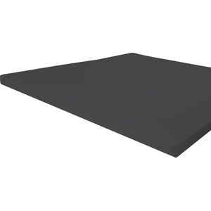 Byrklund - Jersey Hoeslaken - Antraciet - 100% Katoen