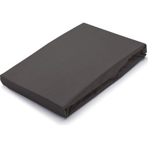 Walra Hoeslaken Crispy Cotton - 160x220 - 100% Katoen - Antraciet