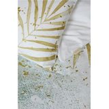 Walra Dekbedovertrek Painted Nature 100% Katoen Groen / Goud