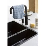 Walra Vaatdoek Katoen Dry with Cubes 3x Jeans Blauw