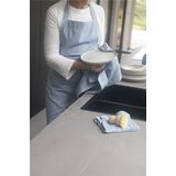 Walra Vaatdoek Katoen Dry with Cubes 3x Jeans Blauw