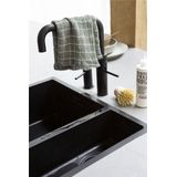 Walra Vaatdoek Katoen Dry with Cubes 3x Legergroen