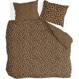 Byrklund Dekbedovertrek Go Wild - 240x220 - 100% Katoen - Cognac