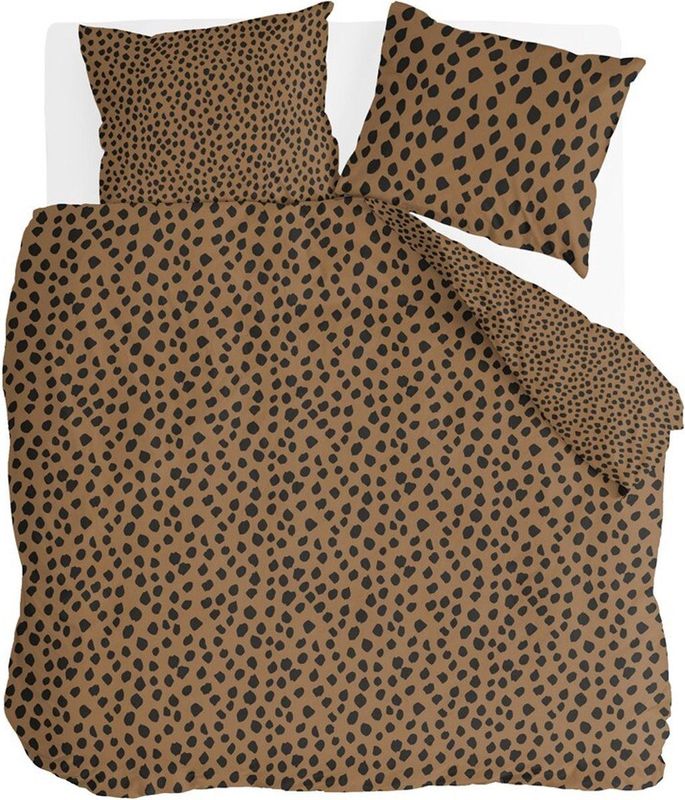 Byrklund Dekbedovertrek Go Wild - 240x220 - 100% Katoen - Cognac