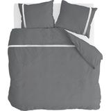 Dekbedovertrek - Wit - Katoen - Eenpersoons