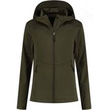 Santino - Softshell Jacket - Dames - Zwart - Ademend - Winddicht