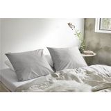 WALRA Kussensloop Crispy Cotton Grijs 60 x 70 cm