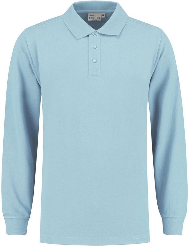 Santino Lexington Poloshirt Ice Blue maat XS
