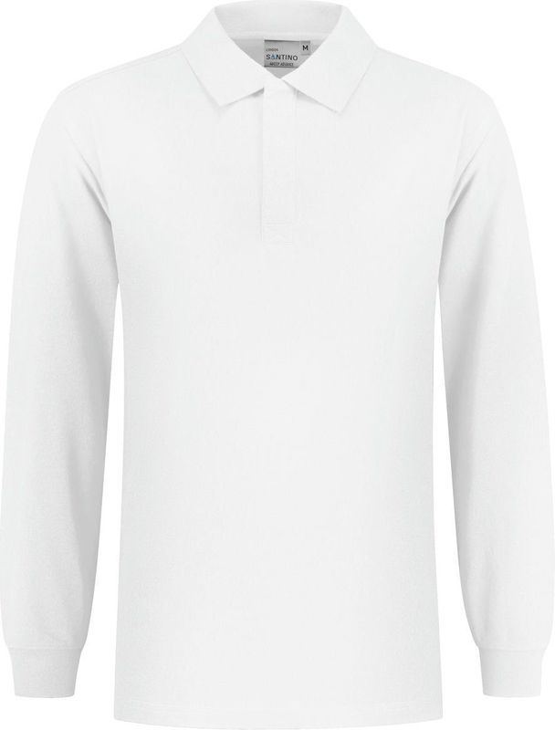 Santino London Poloshirt White maat XS