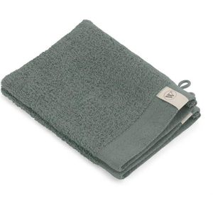 Walra - Washand Soft Cotton - Legergroen - 100% Katoen - 2x 16x21 cm
