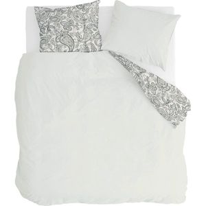 Walra Dekbedovertrek Perfect Paisley - 200x220 - 100% Katoen (BCI) - Off White