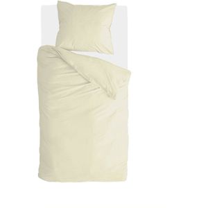 Walra Dekbedovertrek Vintage Cotton - 140x220 - 100% Katoen - Geel