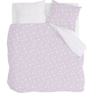 Walra Dekbedovertrek Little Daisies 100% Katoen (BCI) Lila