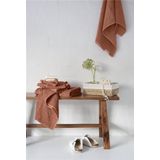 Walra Badlaken Soft Cotton Popcorn Terra