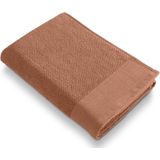 Walra Badlaken Soft Cotton Popcorn Terra