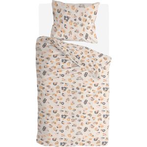 Byrklund Dekbedovertrek Soft Animal - 140x220 - 100% Katoen - Multicolor