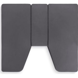 Walra Travel Textiles - Camper en caravan beddengoed - Multifit jersey hoeslaken - Lengtebed 3 delig - Antraciet