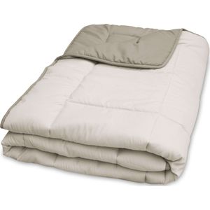 Walra Travel Textiles - Camper en caravan beddengoed - Dekbed 200 x 200 - Travel Bed-in-Bag - Zand / Taupe