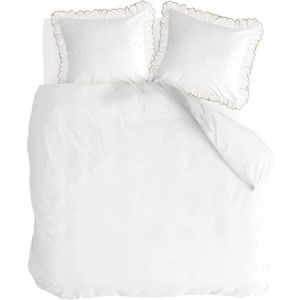 Walra Real Romance Dekbedovertrek 200x220 - Wit
