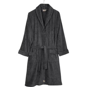 Walra Badjas Casual Robe % Katoen (BCI) Antraciet