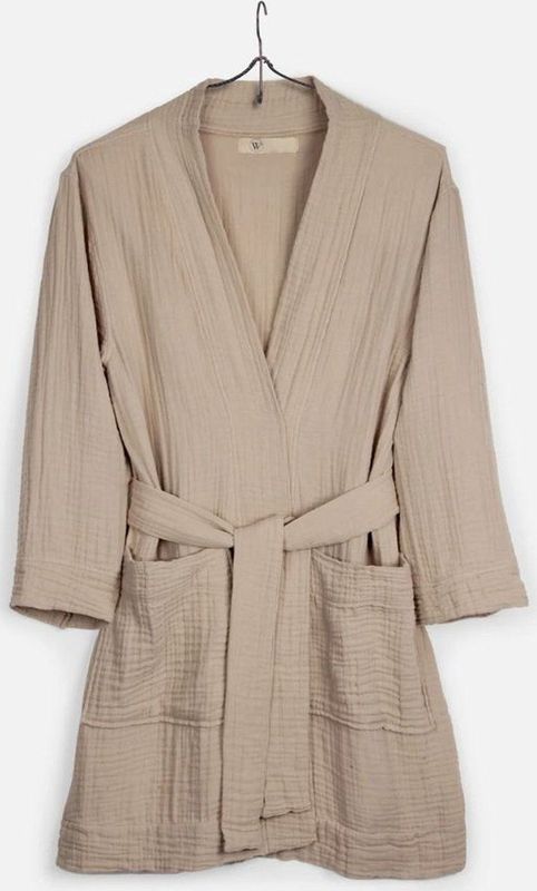 Walra - Spring - Badjas - Taupe - 100% Katoen Mousseline
