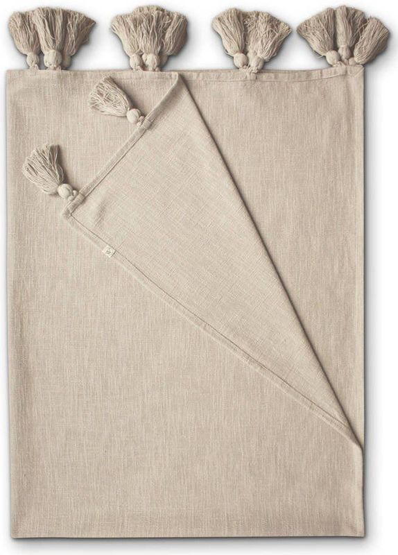 Woondeken - Grijs - Katoen